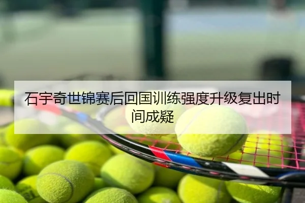 石宇奇世锦赛后回国训练强度升级复出时间成疑